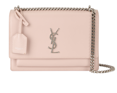 Medium Sunset, &pound;1,200, Handbags, Pink, Leather, Front view